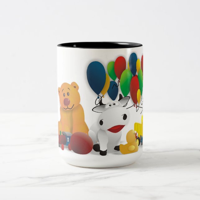Caneca De Café Em Dois Tons Nettes Kinderrim (Centro)