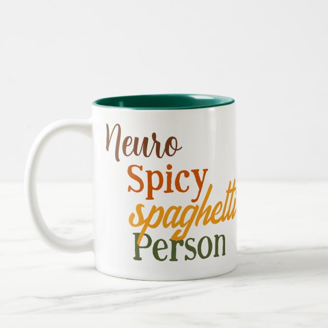 Caneca De Café Em Dois Tons Neuro Spichetti Pessoa (Esquerda)