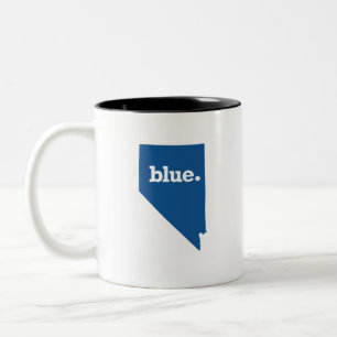 CANECA DE CAFÉ EM DOIS TONS NEVADA ESTADO AZUL