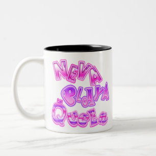 Caneca De Café Em Dois Tons nevaplayatext
