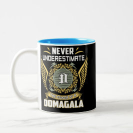 Caneca De Café Em Dois Tons Never Underestimate The Power Of A Domagala