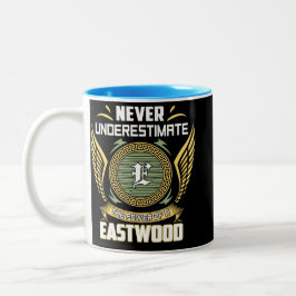 Caneca De Café Em Dois Tons Never Underestimate The Power Of A Eastwood