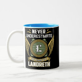 Caneca De Café Em Dois Tons Never Underestimate The Power Of A Landreth