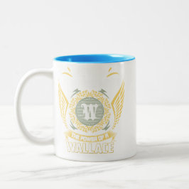 Caneca De Café Em Dois Tons Never Underestimate The Power Of A Wallace