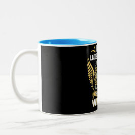 Caneca De Café Em Dois Tons Never Underestimate The Power Of A Weaver