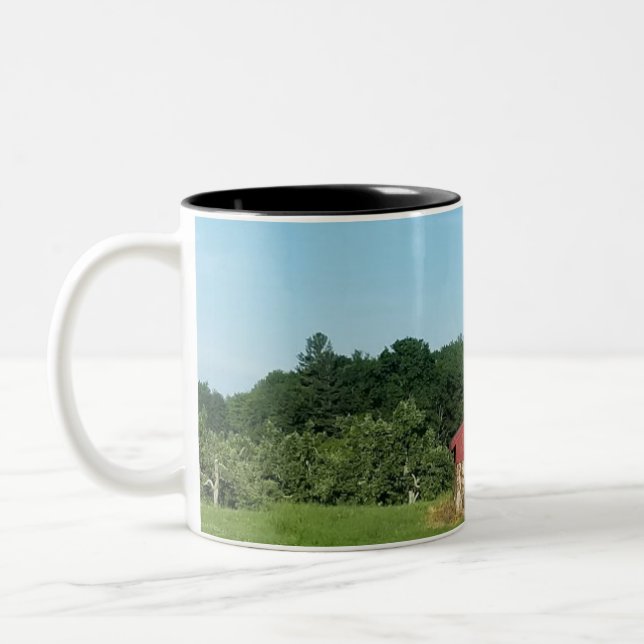 Caneca De Café Em Dois Tons New England Barn & Forestry (Esquerda)