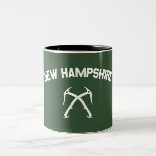 Caneca De Café Em Dois Tons New Hampshire Ice Climbing
