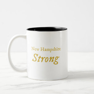 Caneca De Café Em Dois Tons New Hampshire Strong Coffee Mug
