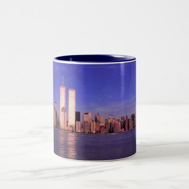 Caneca De Café Em Dois Tons New York, Pre-ataques (Centro)