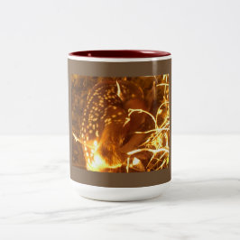 Caneca De Café Em Dois Tons Newborn Fond