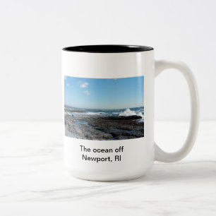 Caneca De Café Em Dois Tons Newport, RI
