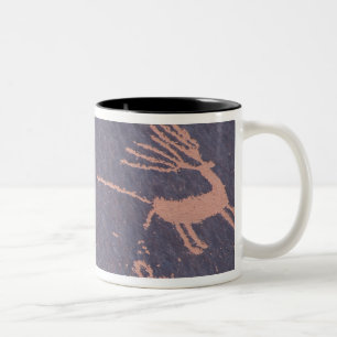 Caneca De Café Em Dois Tons Newspaper Rock, S.P., UT Perto de Monticello.