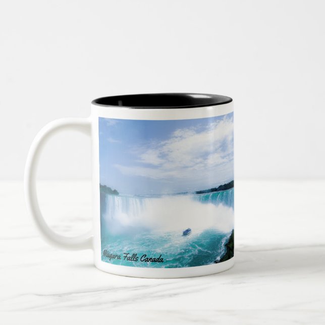 Caneca De Café Em Dois Tons Niagara Falls (Esquerda)