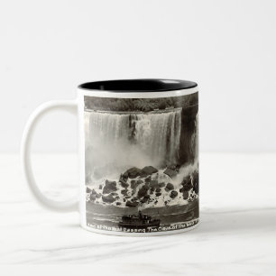 Caneca De Café Em Dois Tons Niagara Falls Souvenir Mug