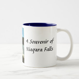 Caneca De Café Em Dois Tons Niagara Falls Souvenir Mug