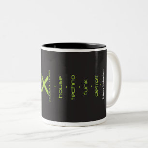 CANECA DE CAFÉ EM DOIS TONS NIKO MARKS HOUSE TÉCNICA, DETROIT FUNK!