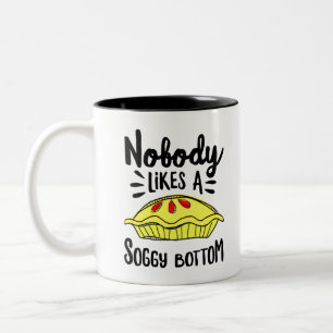 Caneca De Café Em Dois Tons Ninguém Gosta De Uma Baixo Soggy