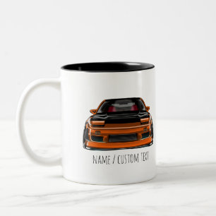 Caneca De Café Em Dois Tons Nissan Silvia S-Chassis 240sx especificação de dri