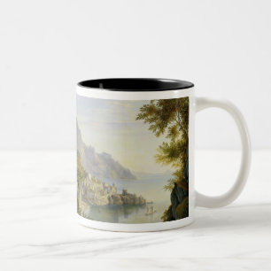 Caneca De Café Em Dois Tons No golfo de Salerno, 1826