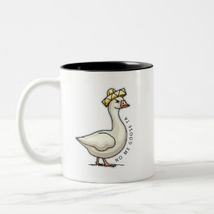Caneca De Café Em Dois Tons No Me Goose Ta (No Me Gusta)