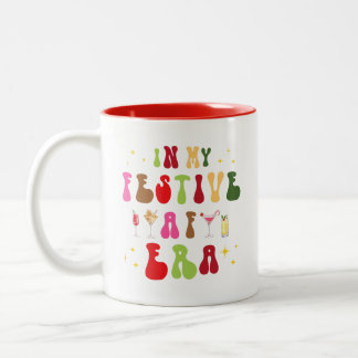 Caneca De Café Em Dois Tons No Meu Natal Festivo Da AF Era Sassaz