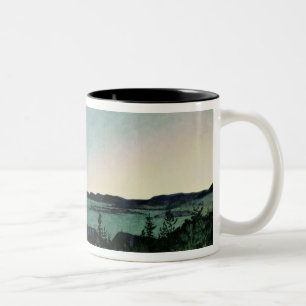 Caneca De Café Em Dois Tons Noite de verão, 1899