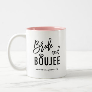 Caneca De Café Em Dois Tons Noiva e Luxuosa Noiva Para Ser Desposada
