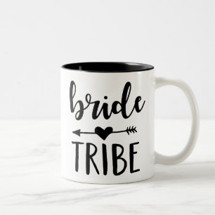 Caneca De Café Em Dois Tons Noiva Tribe Bachelorette Coffee Mug