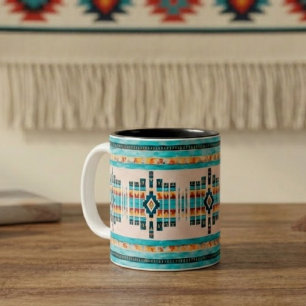 Caneca De Café Em Dois Tons Nômade Moderno
