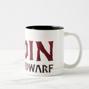 Caneca De Café Em Dois Tons Nome do Gloin