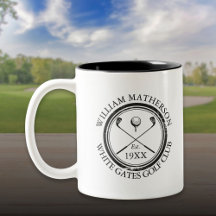 Nome Personalizado de Clube de Golfe Clássico Pers