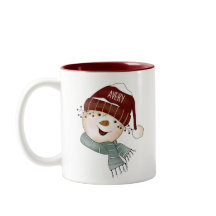 Nome Personalizado do Feliz Snowman