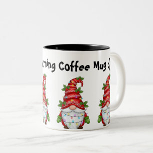 Caneca De Café Em Dois Tons Nome Personalizado Presente de Feriado - Mug de Ca