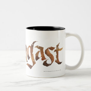 Caneca De Café Em Dois Tons Nome RADAGAST™ texturizado