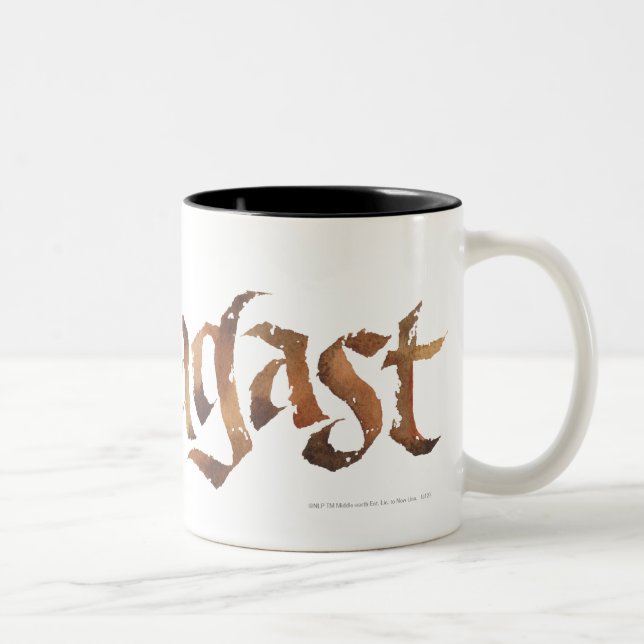 Caneca De Café Em Dois Tons Nome RADAGAST™ texturizado (Direita)