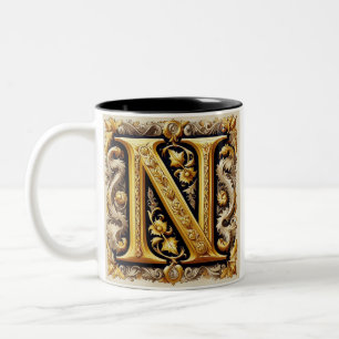 Caneca De Café Em Dois Tons Nomeie O Novo Logotipo Coffee Mug