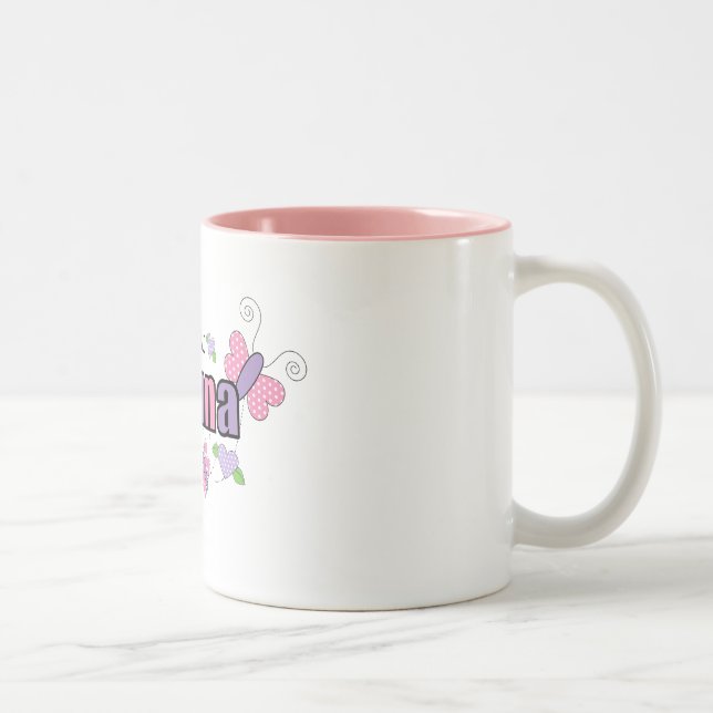 Caneca De Café Em Dois Tons Nonna Única (Direita)