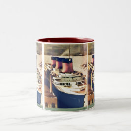 Caneca De Café Em Dois Tons Normandie em NYC