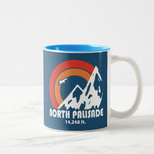 Caneca De Café Em Dois Tons North Palisade California Sun Eagle
