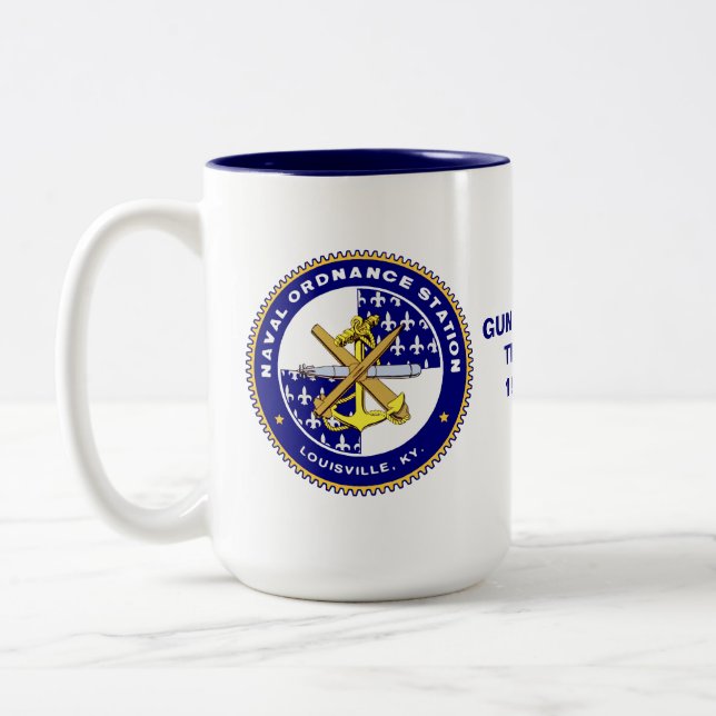 Caneca De Café Em Dois Tons NOSL Mug (Esquerda)