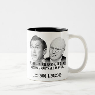 Caneca De Café Em Dois Tons Nosso pesadelo nacional acaba-se