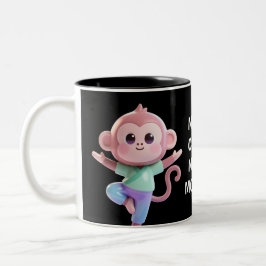 Caneca De Café Em Dois Tons Not My Circus Not My Monkeys