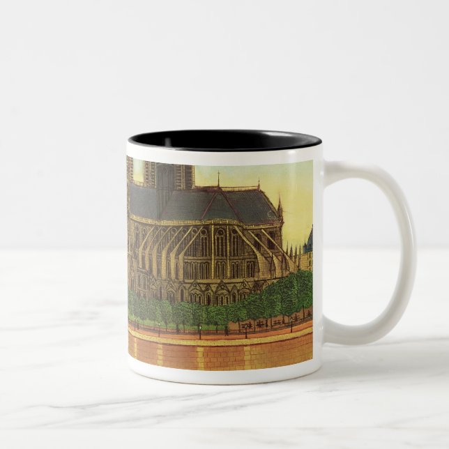 Caneca De Café Em Dois Tons Notre-Dame c.1933 (Direita)