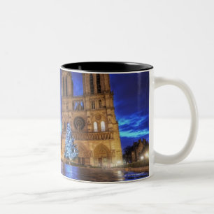 Caneca De Café Em Dois Tons Notre-Dame de Paris de Cathédrale