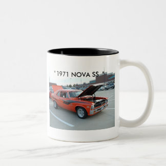 Caneca De Café Em Dois Tons Nova 1971 SS - caneca de dois tons