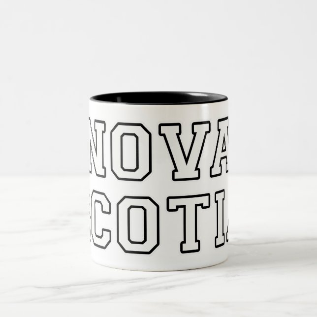 Caneca De Café Em Dois Tons Nova Escócia (Centro)