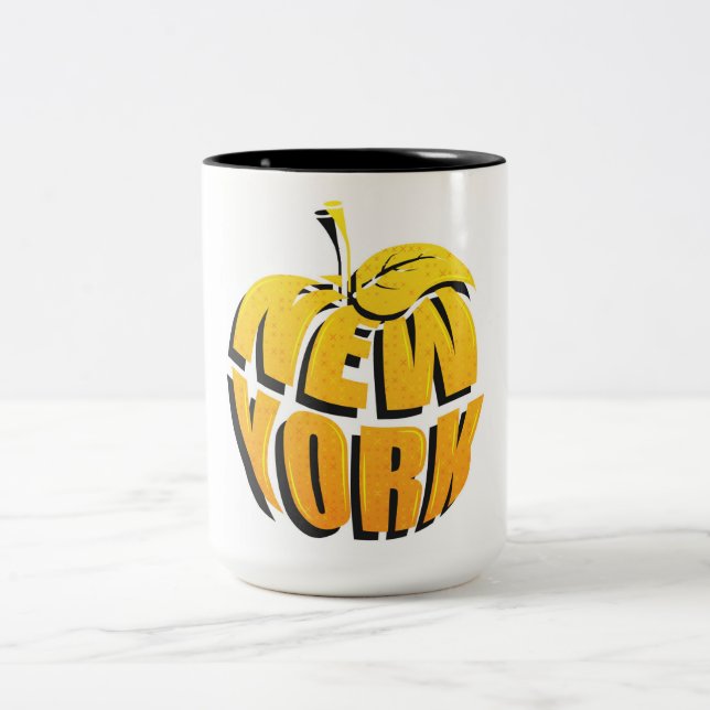 Caneca De Café Em Dois Tons Nova Iorque (Centro)