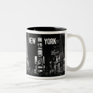 Caneca De Café Em Dois Tons Nova Iorque de Times Square