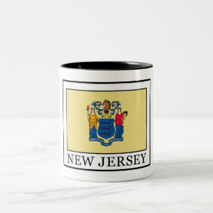 Caneca De Café Em Dois Tons Nova Jersey