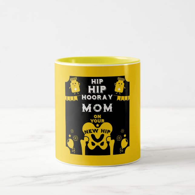 Caneca De Café Em Dois Tons Nova substituição de Hip (Centro)